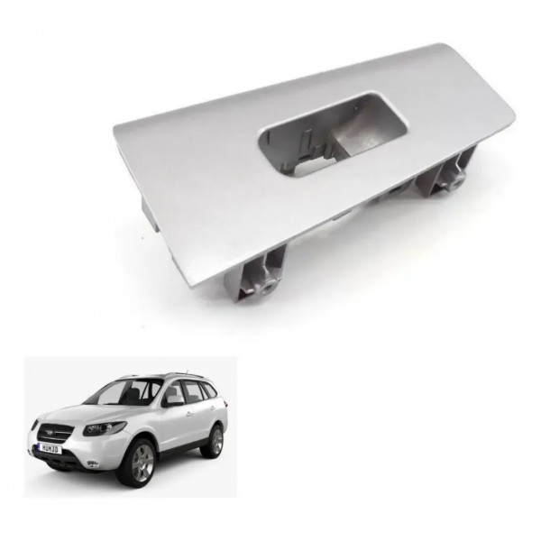 Moldura Botão Vidro Tras Dir Hyundai Santa Fe 2007-2012