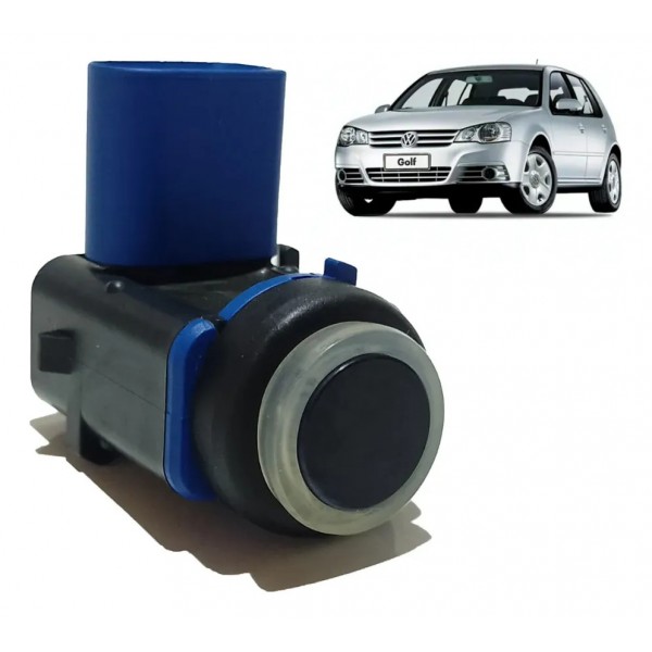 Sensor Estacionamento Vw Golf Polo 2007 A 2014 Original Preto