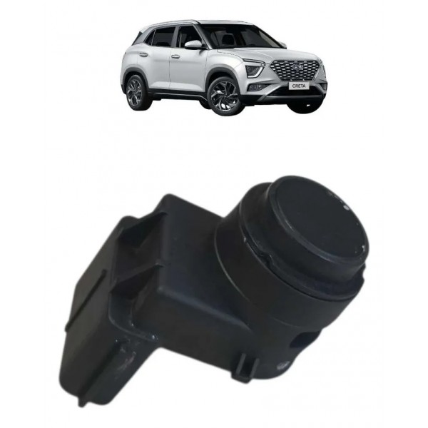 Sensor De Estacionamento Traseiro/ Dianteiro Creta 2022-2026 Preto