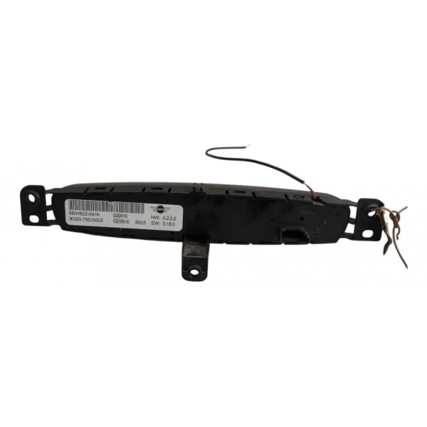 Botao Comando Farol Milha Mini Cooper S Countryman Detalhe  Preto