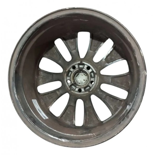 Roda R18 5x108 Ford Fusion Titanium Com Detalhes 2018 2019  Cinza