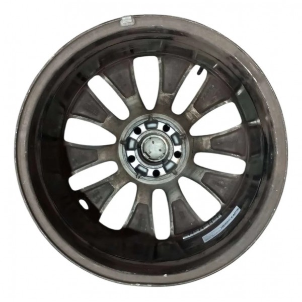 Roda R18 5x108 Ford Fusion Titanium Com Detalhes 2018 2019  Cinza