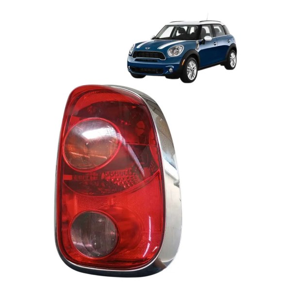 Lanterna Mini Cooper Countryman Direita 2011/2016 980815001  Direito/passageiro Vermelho