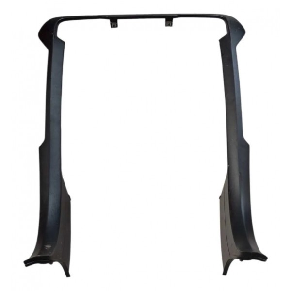 Moldura Console Central Radio Ford Fusion 2013 A 2019 Preto