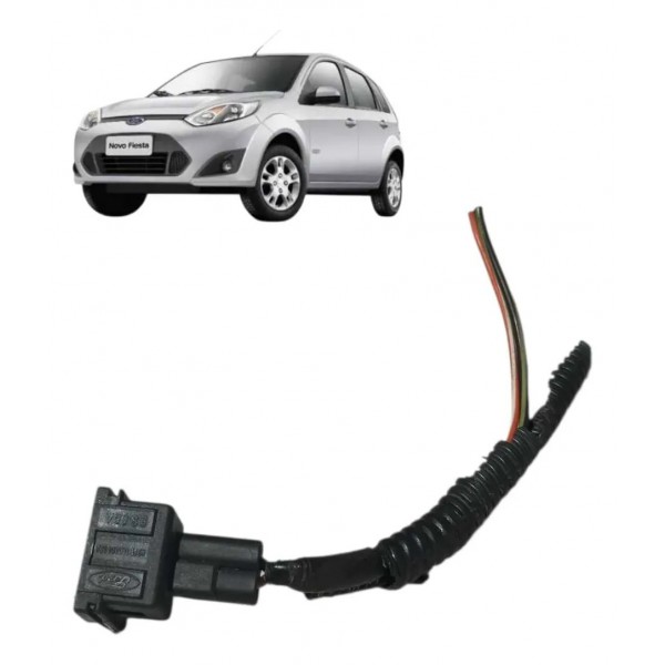 Plug Chicote Conector Partida Fria Ford Fiesta 2012 2013