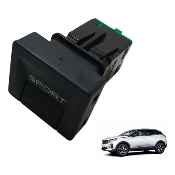 Botão Comando Sport Peugeot 3008 1.6 2017 2018 2019