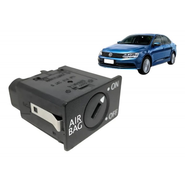 Botão On/off Tiguan Jetta Amarok 2.0 2010/17 Original - Pret Preto