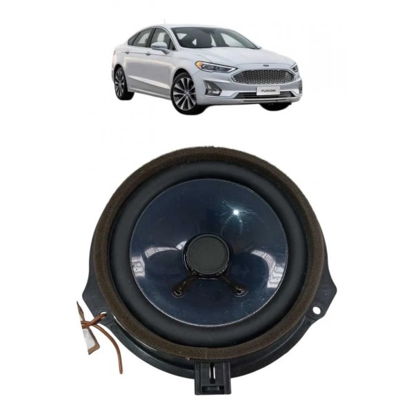 Alto Falante Porta Traseira Esquerda Ford Fusion 2018 2019 Preto