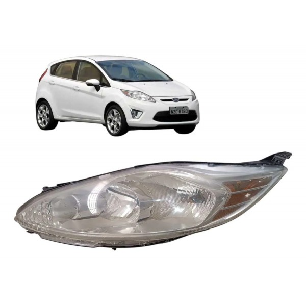 Farol Esquerdo New Fiesta Mexicano Original 2011 2012 2013  Esquerdo/motorista