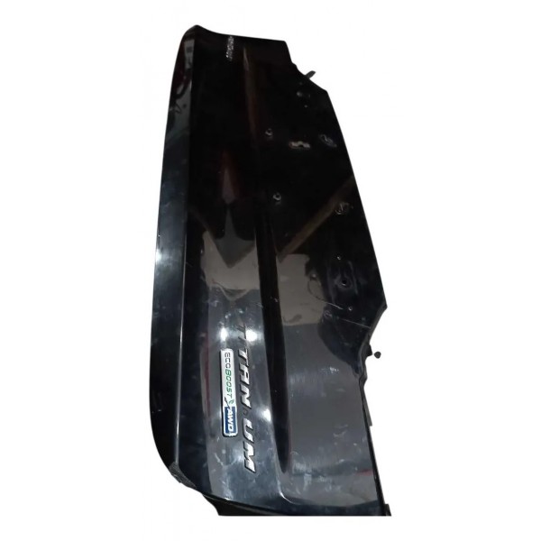 Moldura Tampa Traseira Fusion 2014 2015 2016 2017 2018 2019 Preto