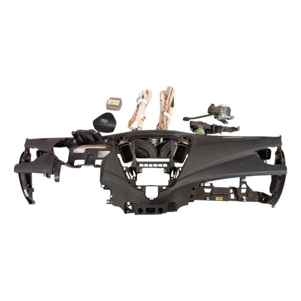 Kit Air Bag Veloster 1.6 16v 2011 2012 2013 2014 2015 2016  Preto