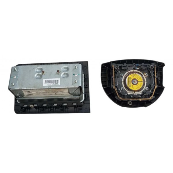 Kit Airbag Ford Ecosport 2004 2005 2006 2007 2008 2009 2010  Preto