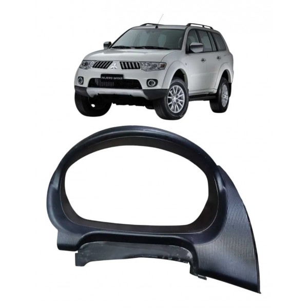 Moldura Painel Instrumentos Mitsubishi Pajero Dakar 2012 3.5 Preto