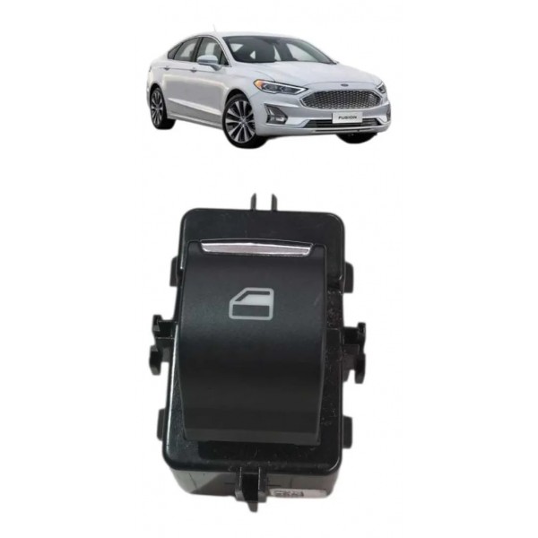 Botao Comando Vidro Traseiro Esquerdo Ford Fusion 2018 2019