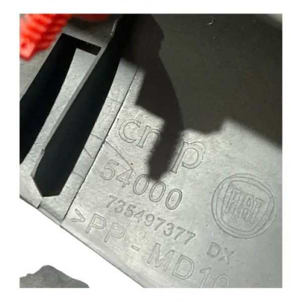 Acabamento Retrovisor Direito Fiat Grand Siena/palio 2012-17 Cinza