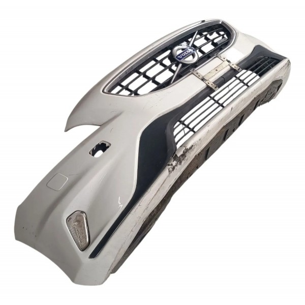 Parachoque Dianteiro Volvo V40 2013 2014 2015 2016 Recuperar Branco