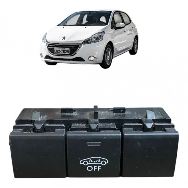 Botão Sensor Estacionamento Peugeot 208 308 2015 A 2019