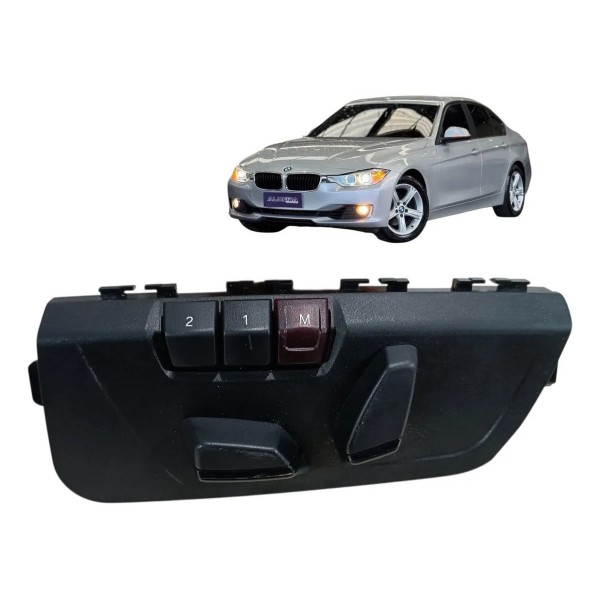 Botão Regulagem Memória Banco Bmw 328i 320i 2013 2014 2015 Preto