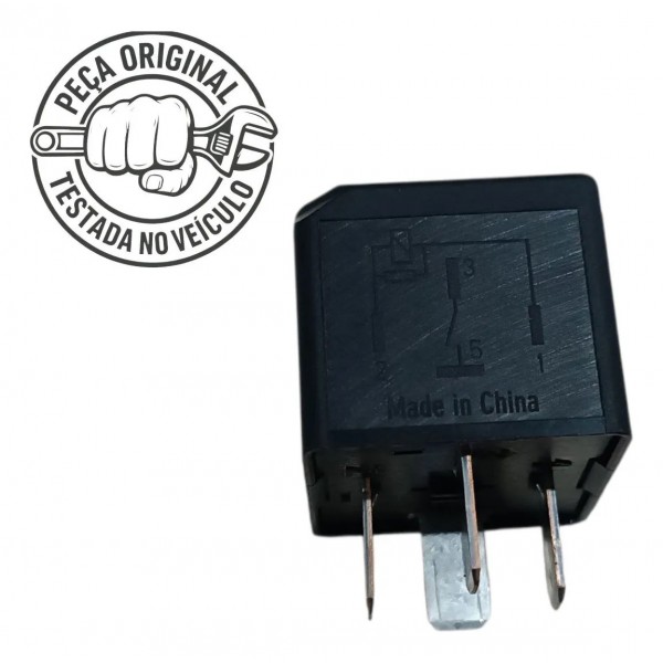 Relé Auxiliar 4 Pinos Ford 12v 40a Original 5m5t14b192ca