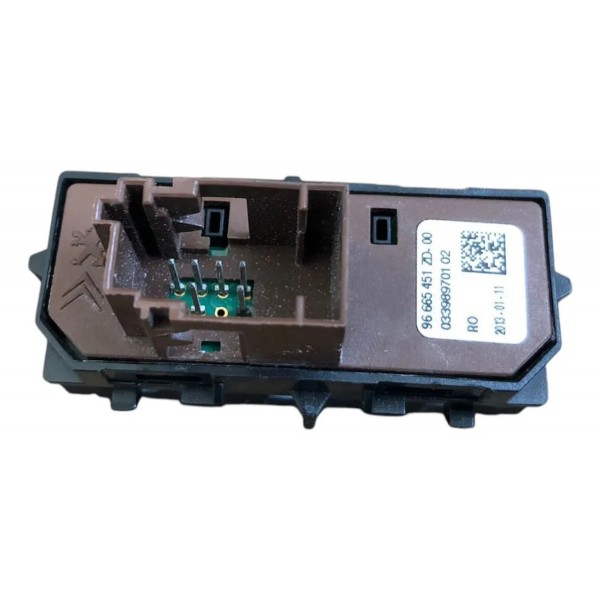 Botão Regulagem Lombar Banco Motorista Ds5 2013 A 2016 Preto