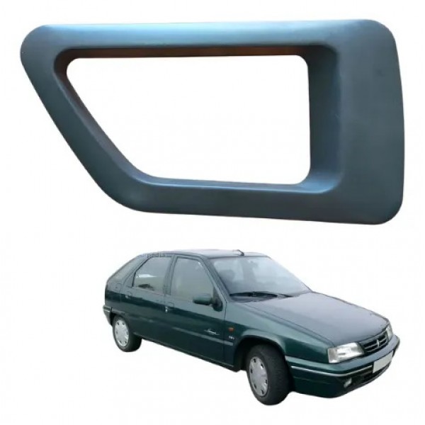 Par Moldura Maçaneta Interna Direito Citroën Zx 2.0 8v 1996 Preto Dianteira