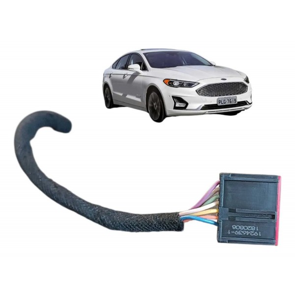 Plug Botao Trava Porta Diant Esq Ford Fusion 2019 7 Fios