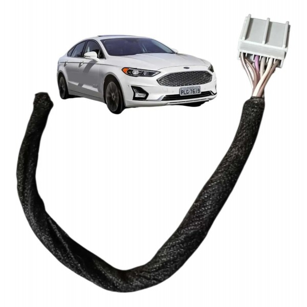 Plug Conector Botao Vidro Tras Dir Ford Fusion 2019 6 Fios