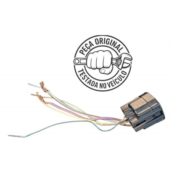 Plug Conector Maquina Vidro Tras Esq Ford Fusion 2018 2019