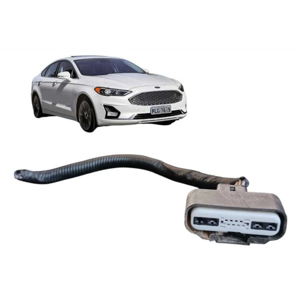 Plug Motor Limpador Diant Esq Ford Fusion 2.0 2019 6 Fios