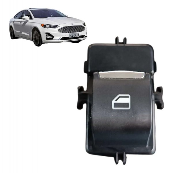 Botão Comando Vidro Traseiro Direito Ford Fusion 2018 2019