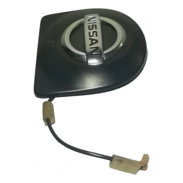 Emblema Tampa Traseira Nissan Livina 2009 2010 2011 12 2013 Preto