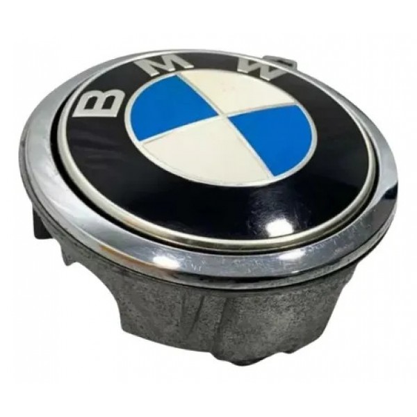 Emblema Tampa Traseira Abertura Bmw 118i 2.0 16v 2010/2012 Prateado