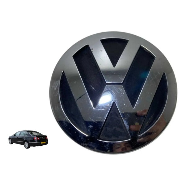 Emblema Tampa Traseira Volkswagen Tiguan 2009 2010 -16765 Prateado