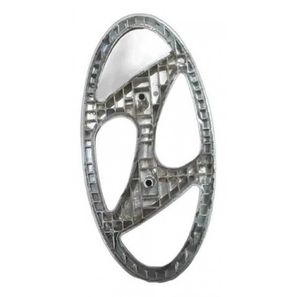 Emblema Logo Grade Hyundai I30 2009 2010 2011 2012 Prateado