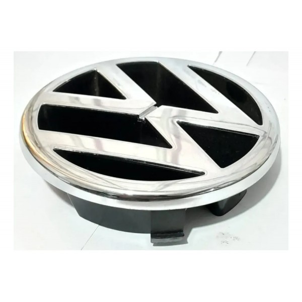 Emblema Dianteiro Vw Kombi 1997/2011 Original 3a0853601 Prateado