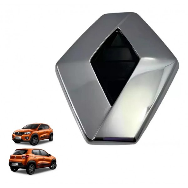 908898600r Emblema (simbolo Renault) Tampa Traseira - Kwid Prateado