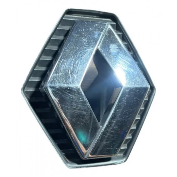 Emblema Clio 2003 04 05 06 07 08 09 10 11 2012 C/ Base Prateado