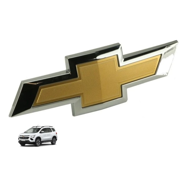 Emblema Tampa Traseira Gm 52130421 Spin 2019 A 2026 Dourado