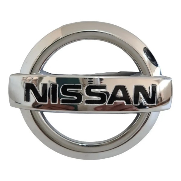 Emblema Traseiro Nissan Sentra 2.0 2011 2012 90890em40a Prateado