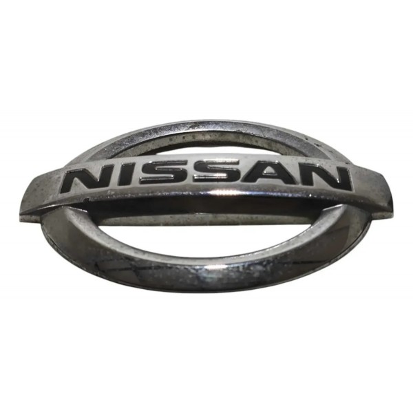 Emblema Traseiro Nissan Sentra 2.0 2011 2012 90890em40a Prateado