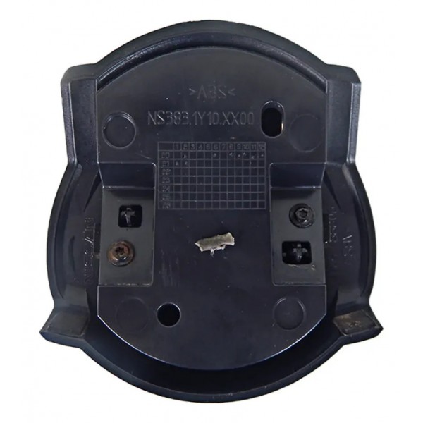 Emblema Tampa Traseira Nissan Kicks 2017 2022 Preto