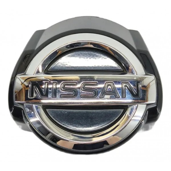 Emblema Tampa Traseira Nissan Kicks 2017 2022 Preto