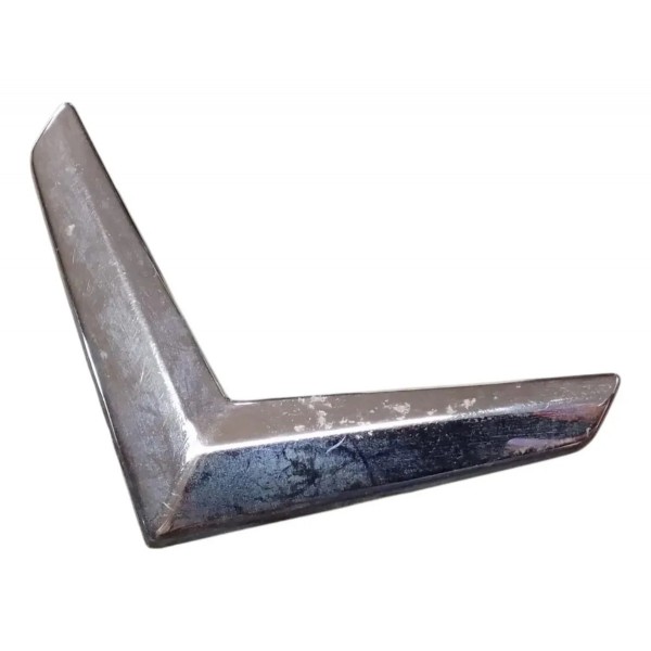 Emblema Tampa Traseira Citroen C3 2009 2010 2011 2012 Prateado