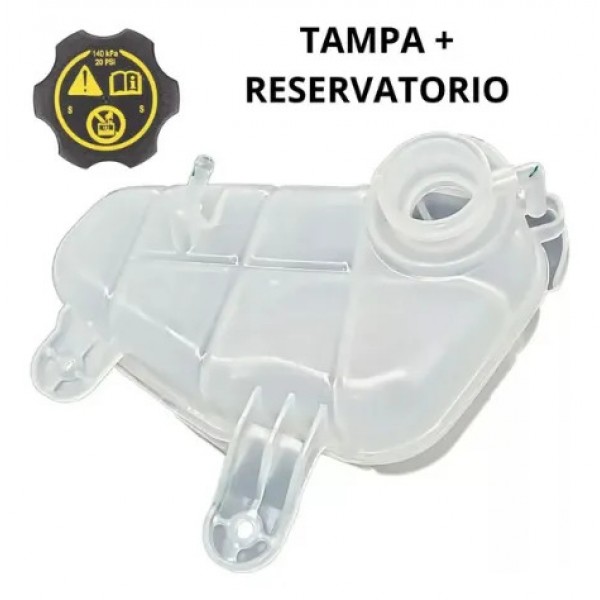 Reservatório De Água Radiador Gm Onix Spin Cobalt Prisma