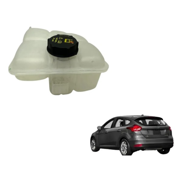 Reservatório De Água Radiador Ford Focus 2014 A 2018