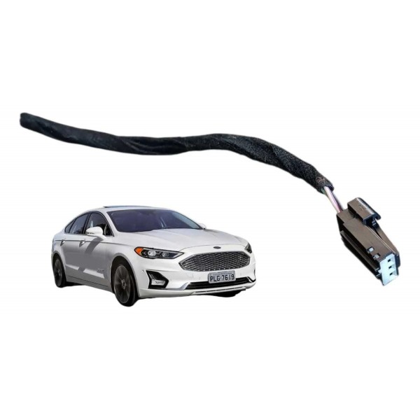 Plug Conector Porta Objetos Ford Fusion 2018 2019 3 Fios