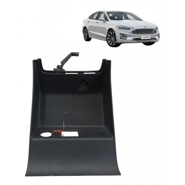 Porta Objetos Ford Fusion 2016 2017 2019 Original Preto