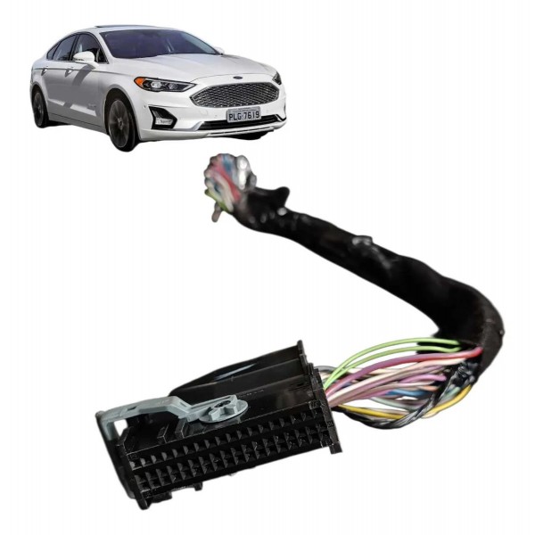Plug Conector Aparelho Multi Midia Ford Fusion 2019 37 Fios
