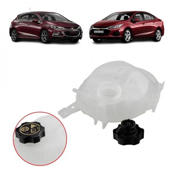 Reservatório De Agua Radiador Cruze 1.4 2016 2017 2018 2019