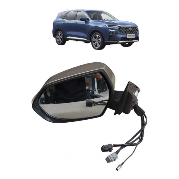 Retrovisor Esquerdo Ford Territory Camera/rebatimento 19 22